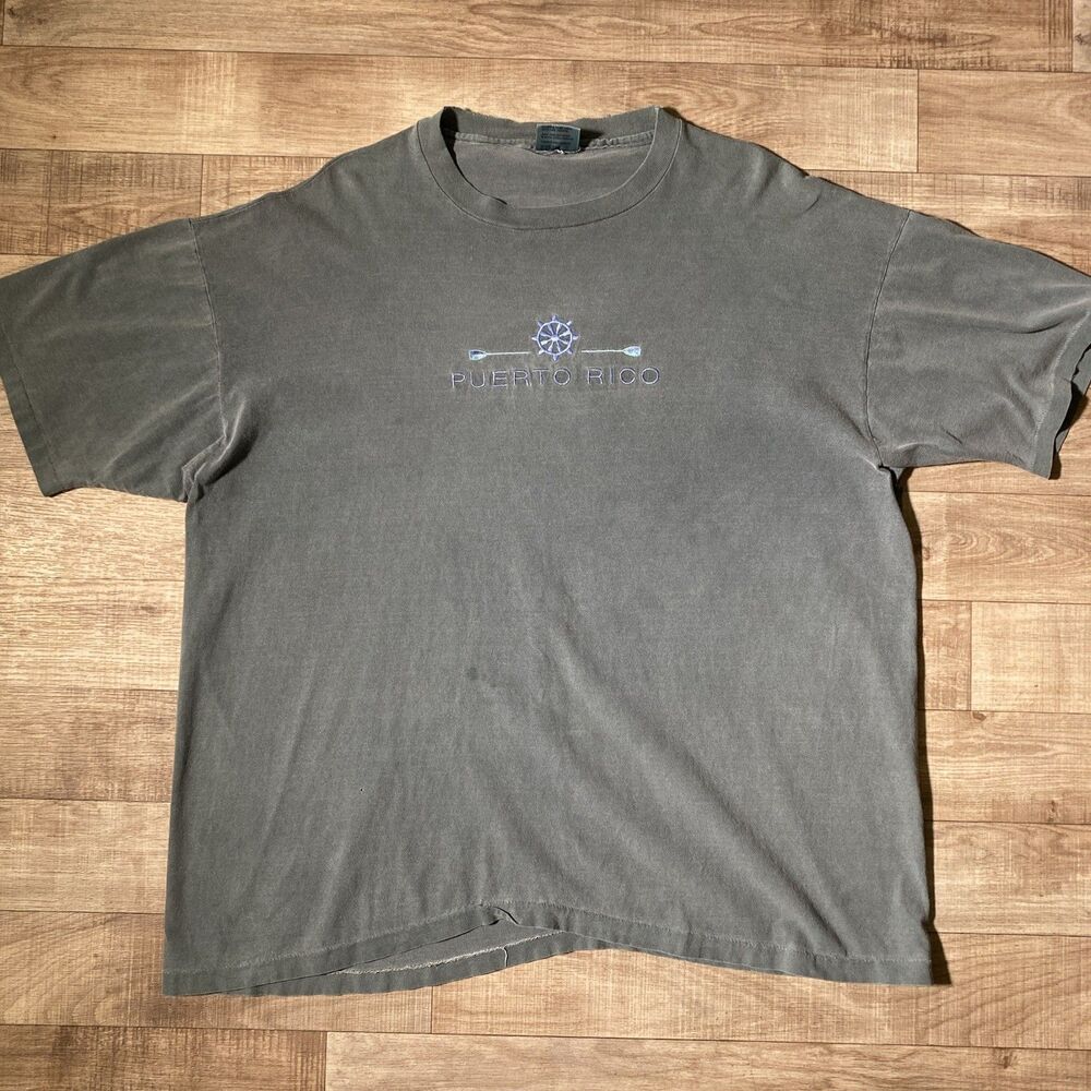 Vintage San Segal Sportswear Puerto Rico Single Stitch Shirt 90’s